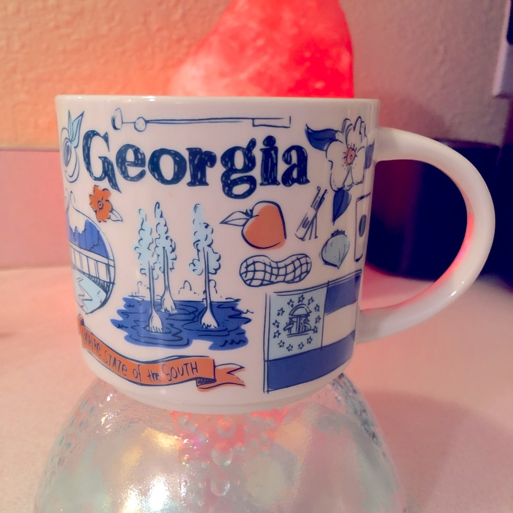 Starbucks GEORGIA Been There Series Coffee Mug. NWOT 14fl oz.